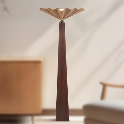 Furrow 65" Red Floor Lamp