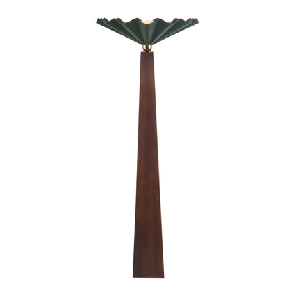 Furrow 65" Green Floor Lamp