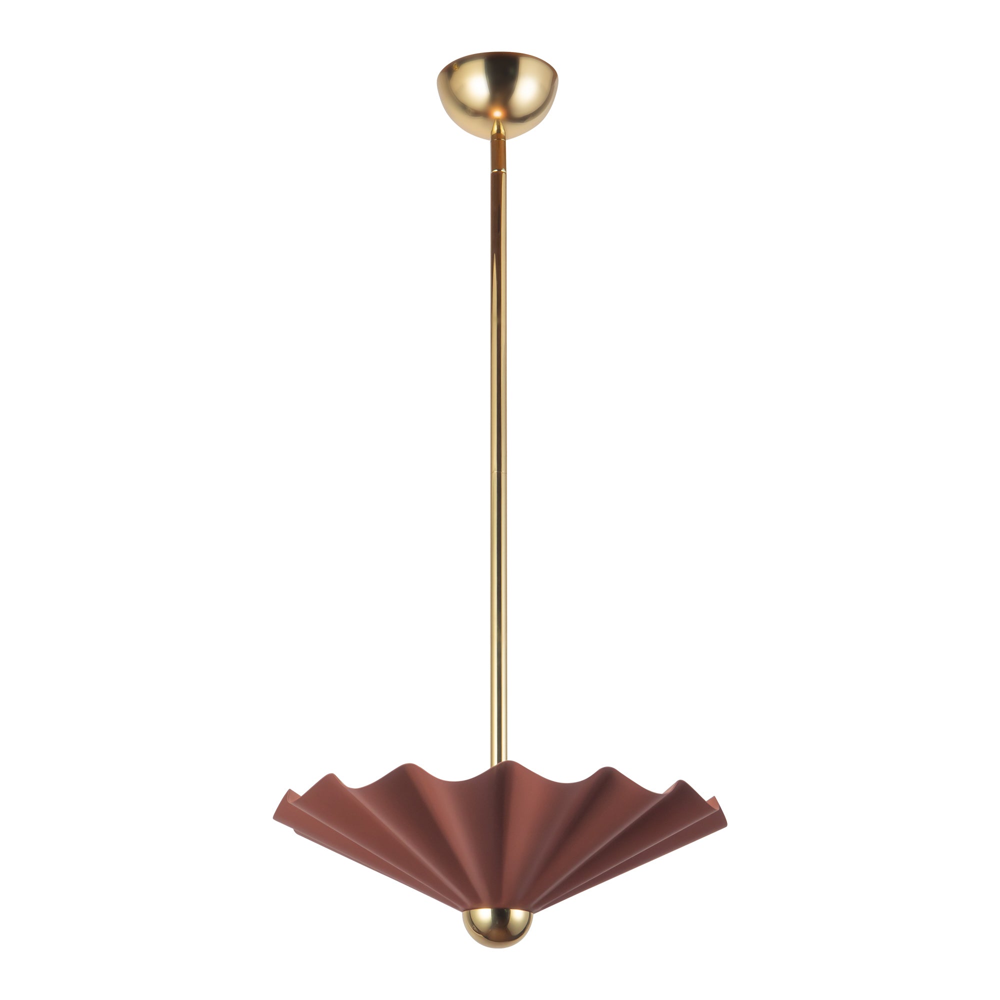 Furrow 16" dimmable LED Pendant