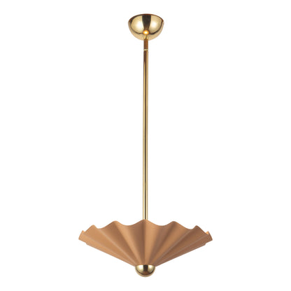 Furrow 16" dimmable LED Pendant