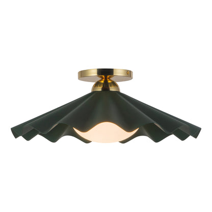 Furrow 16" Semi-Flush Mount