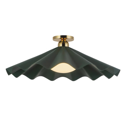 Furrow 25" Semi-Flush Mount
