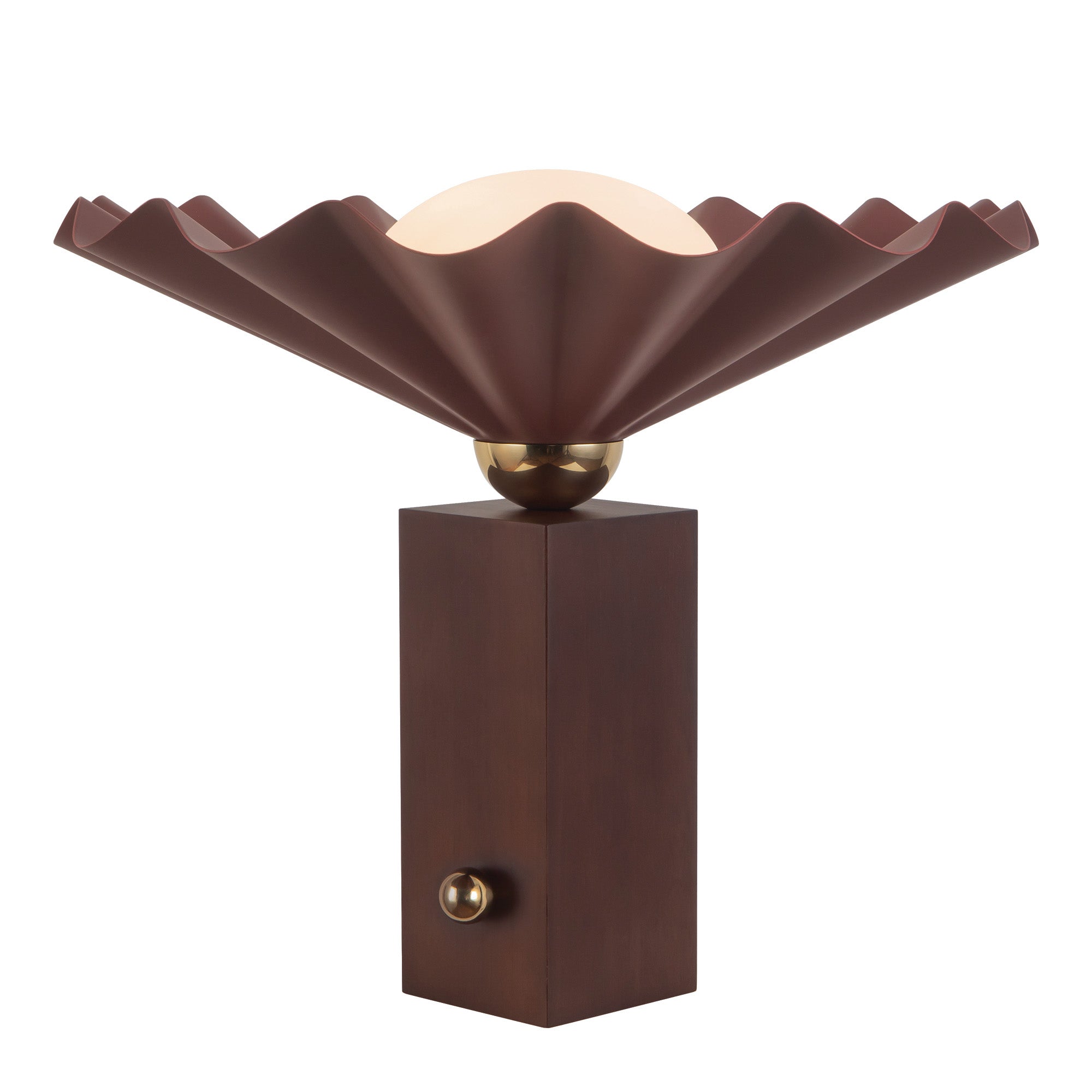 Furrow 14" Table Lamp