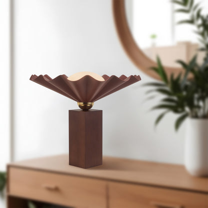 Furrow 14" Table Lamp