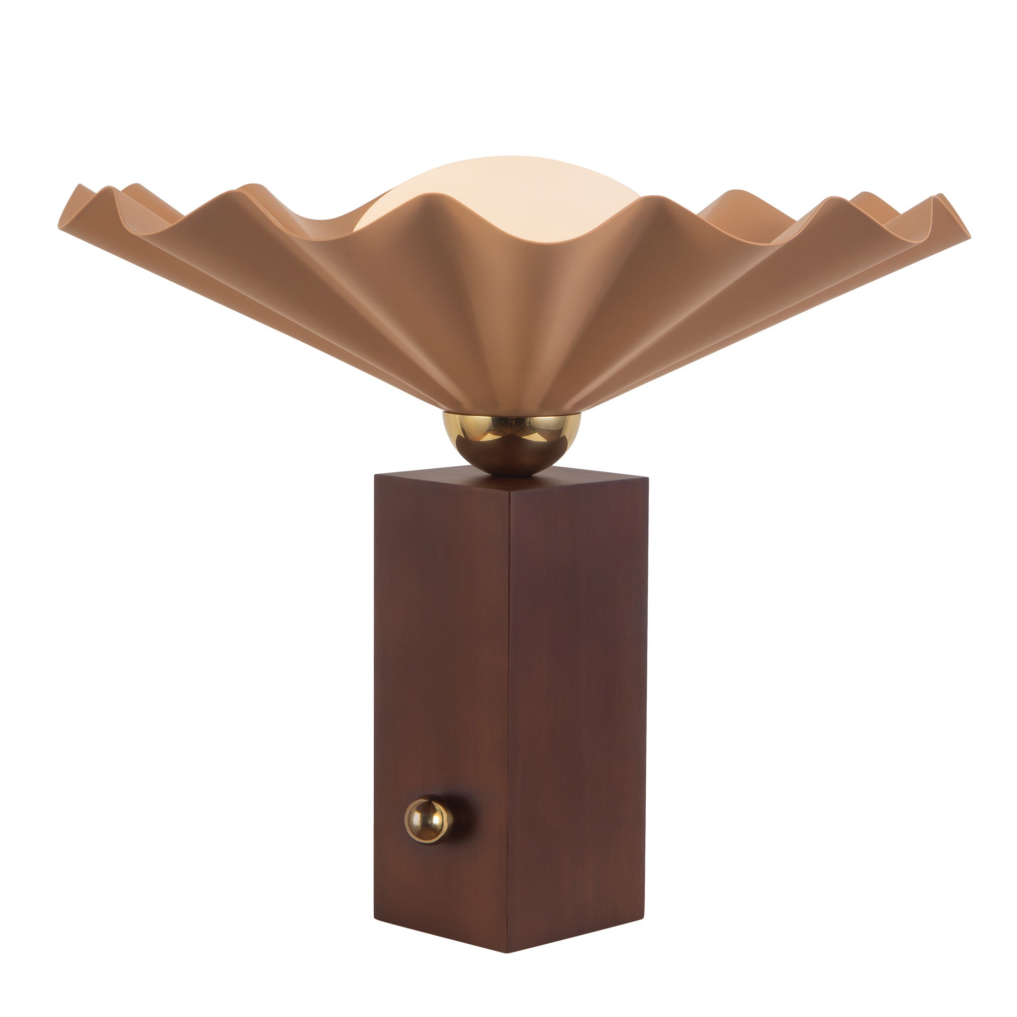 Furrow 14" Table Lamp
