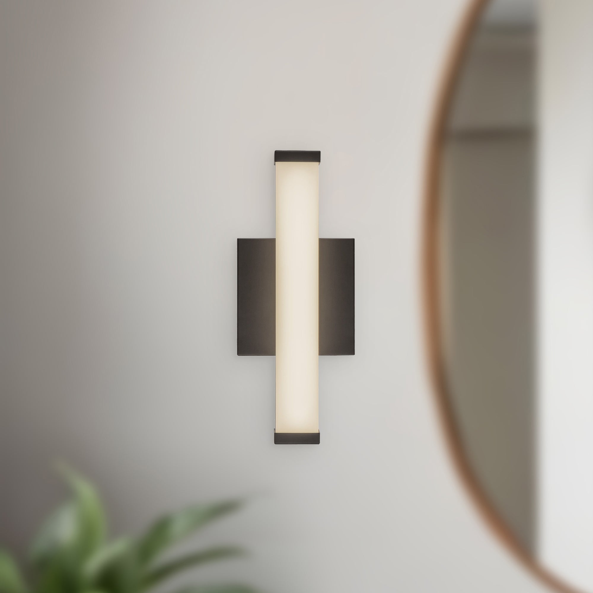 Geri 12" dimmable LED Wall Sconce