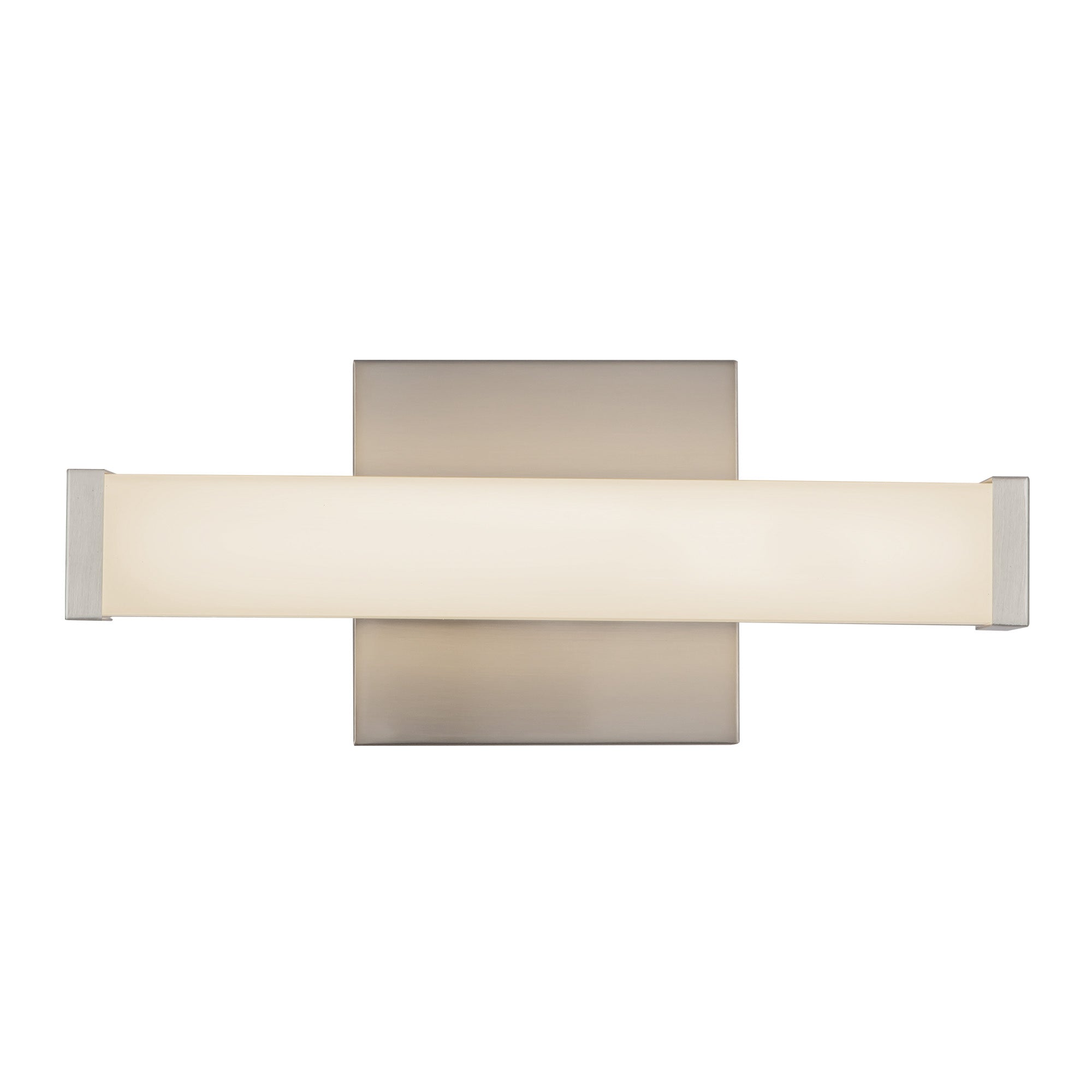 Geri 12" Silver dimmable LED Wall Sconce