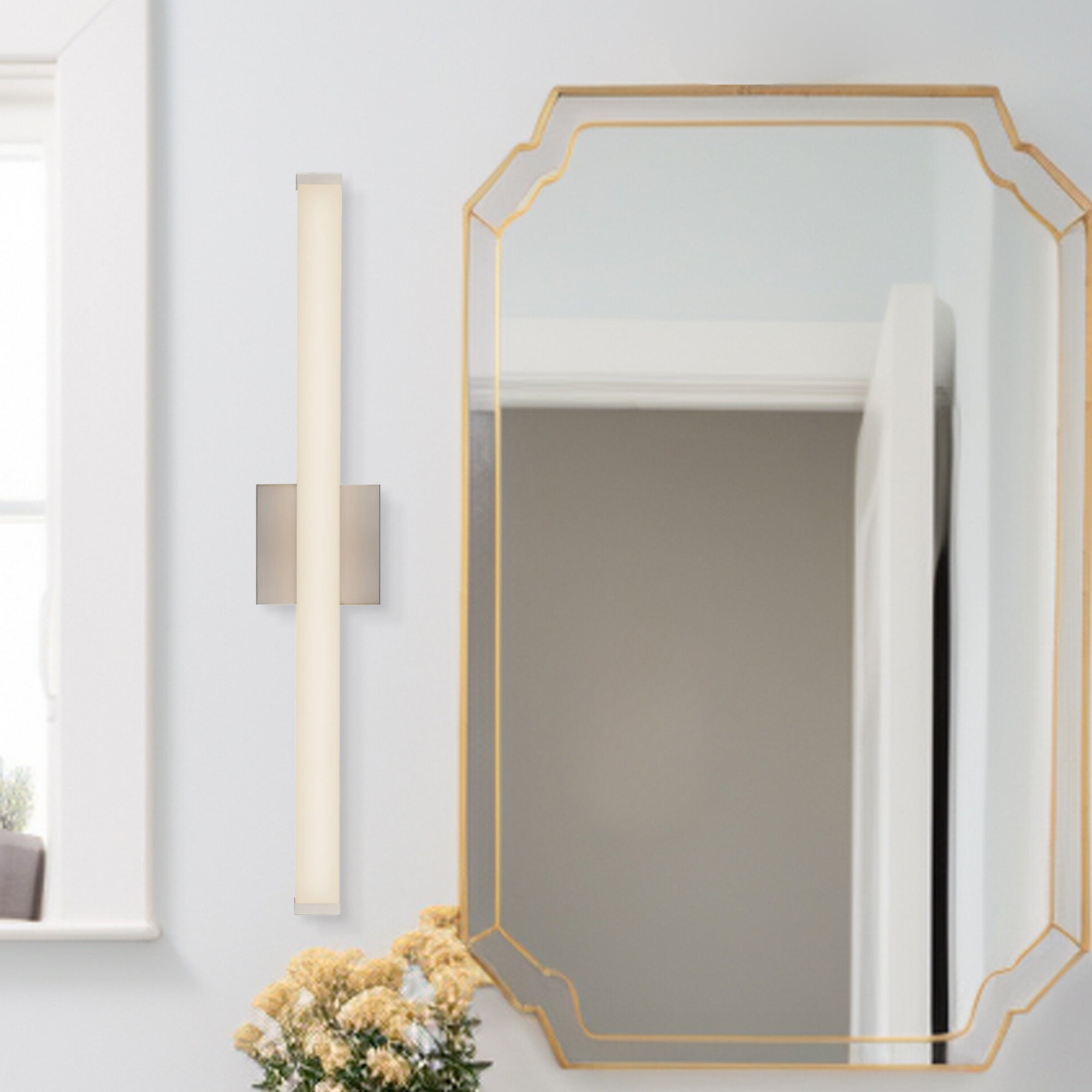 Geri 30" dimmable LED Wall Sconce