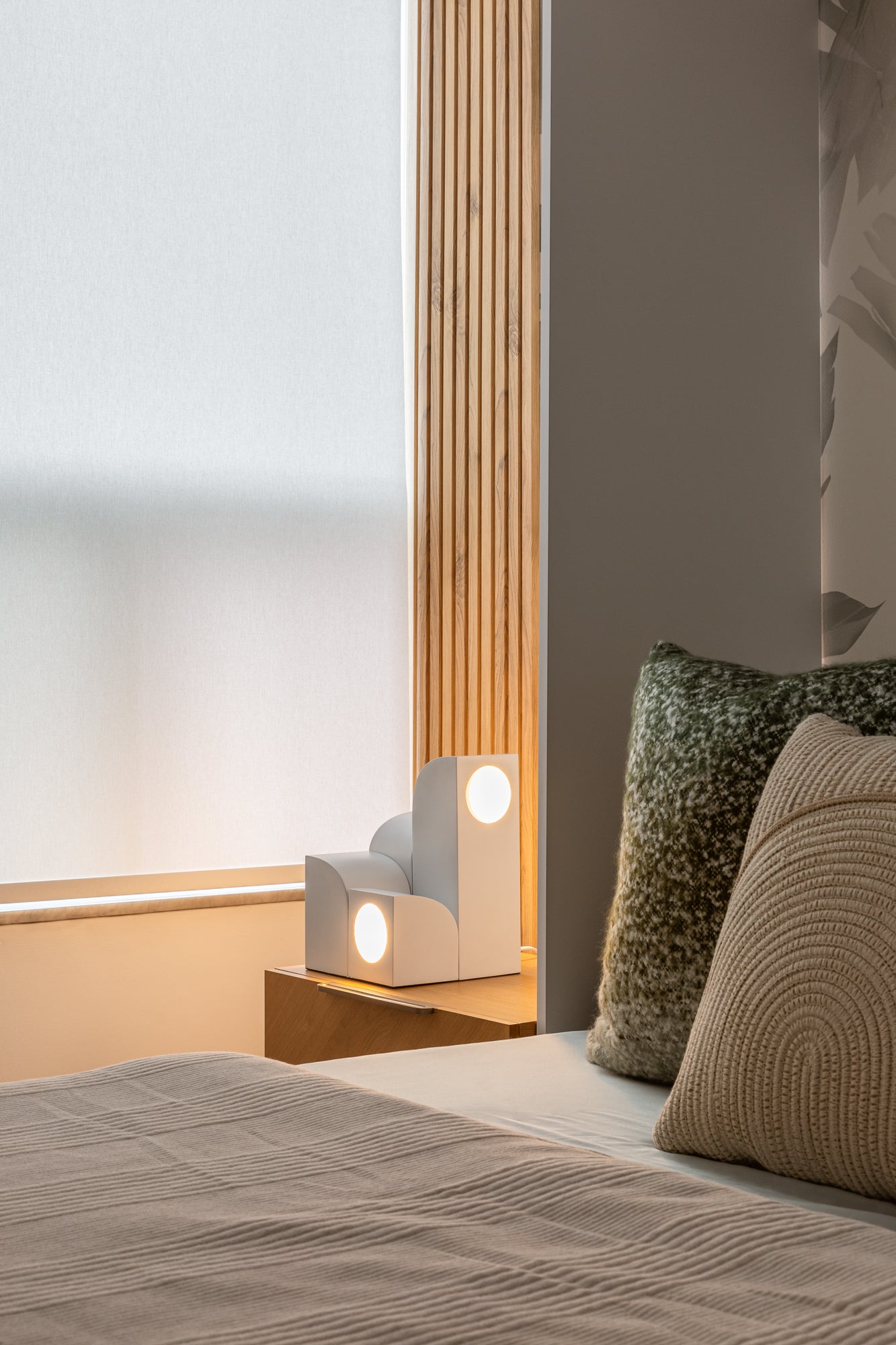 Gypsum Table Lamp
