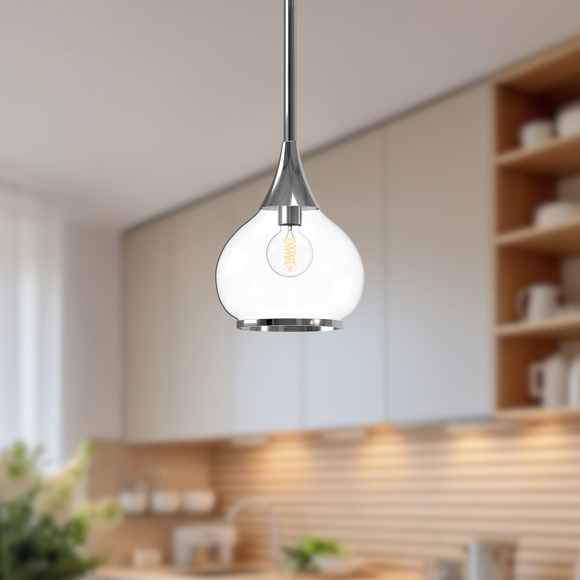Hazel 6" 1 Light Pendant
