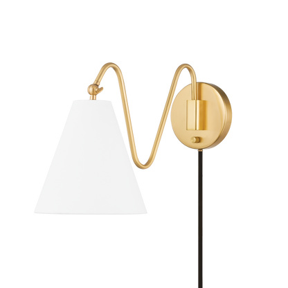 Onda Plug-in Sconce