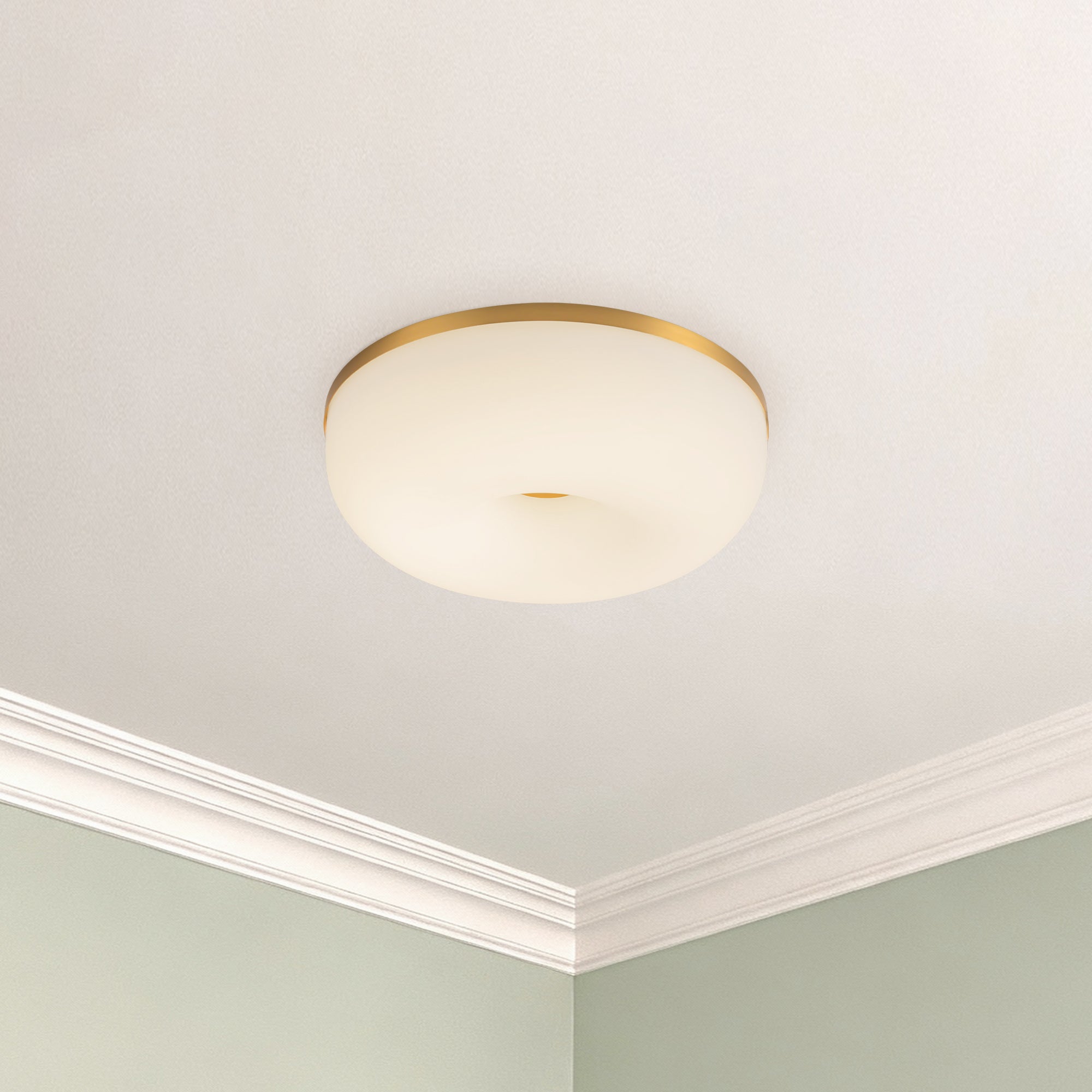 Jada 12" dimmable LED Flush Mount