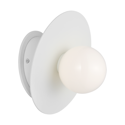Nodes Large Angled Sconce