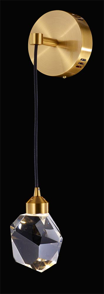 Rock Crystal Wall Sconce