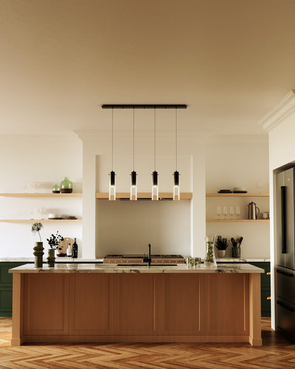 Lena 25" 4-Light Multi Pendant