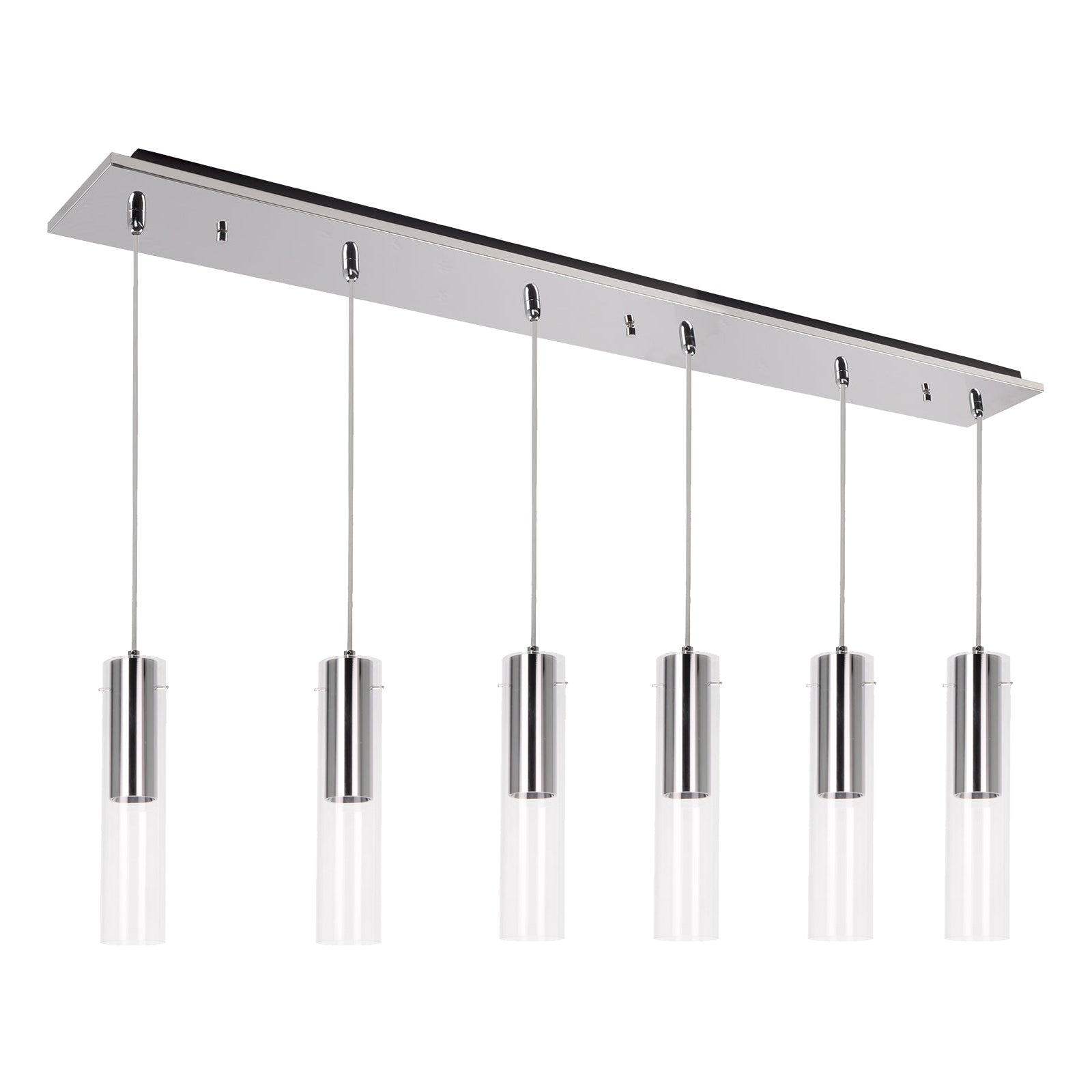 Lena 41" 6-Light Multi Pendant