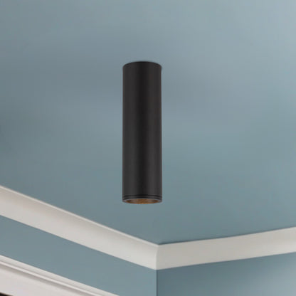 Lorna 10" (2" Dia.) 36 Degree Optic LED Concrete Ceiling Mount
