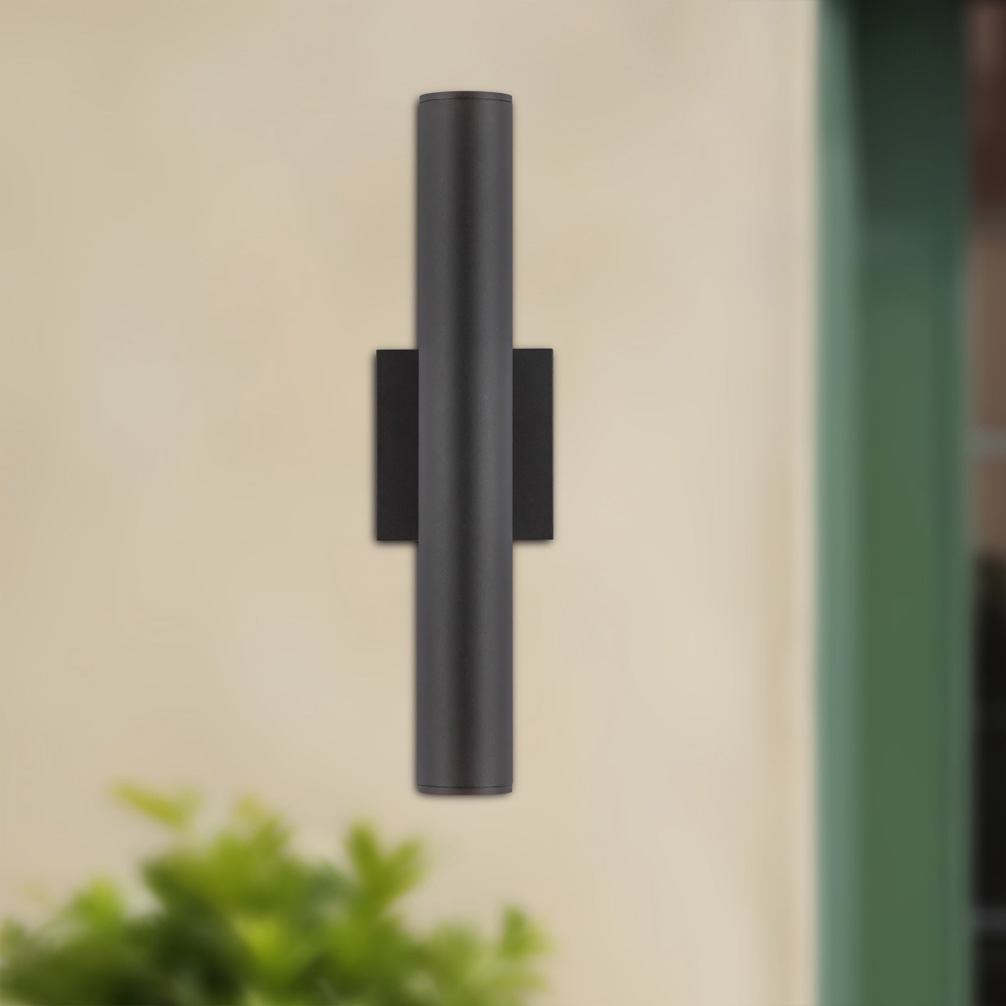 Lorna 16" (2" Dia.) 36 Degree Optic LED Wall Sconce Up/Down Light