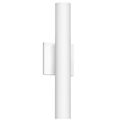Lorna 16" (2" Dia.) 36 Degree Optic LED Wall Sconce Up/Down Light