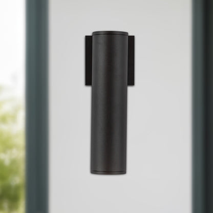 Lorna 12" (3" Dia.) 36 Degree Optic LED Wall Sconce