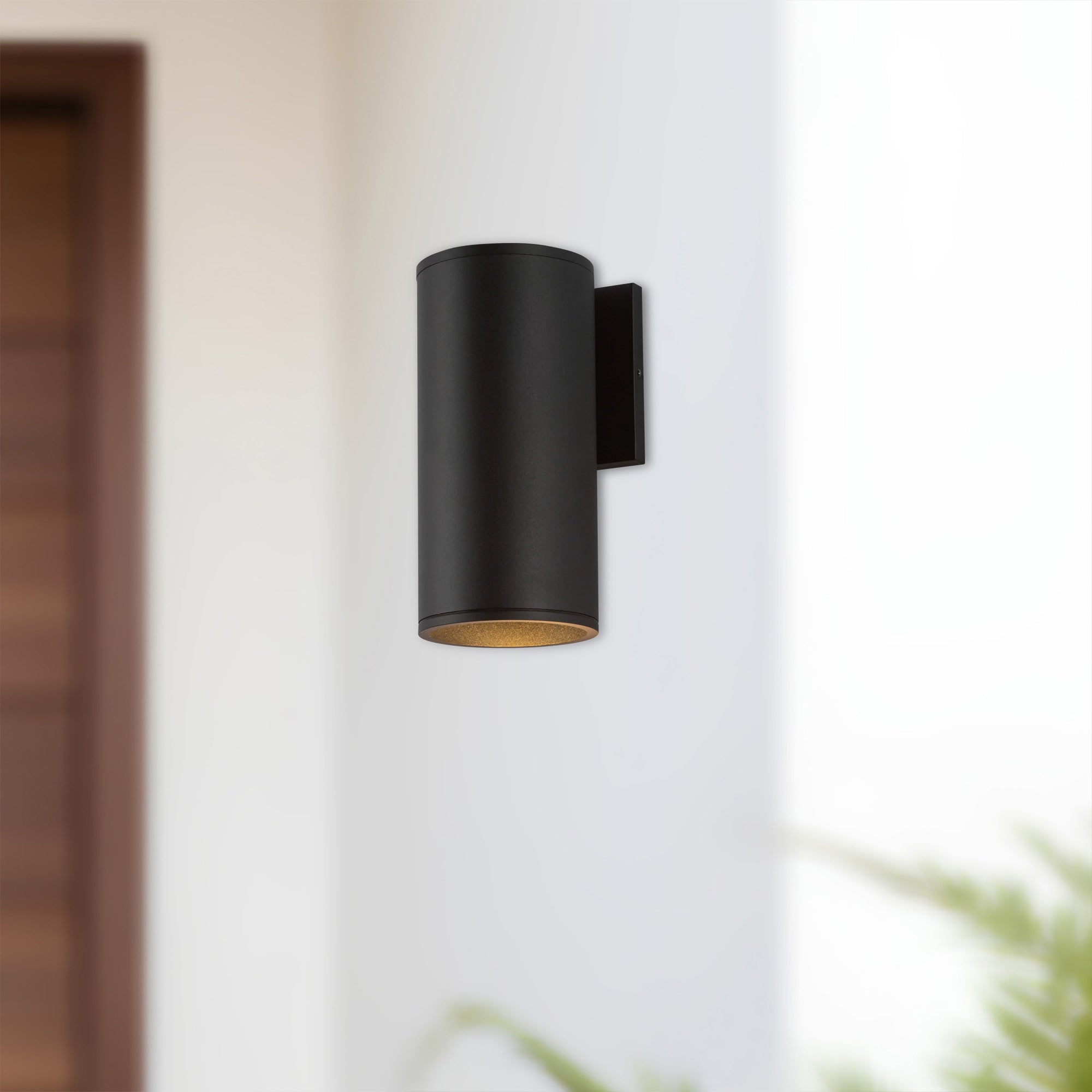 Lorna 9" (4" Dia.) 36 Degree Optic LED Wall Sconce