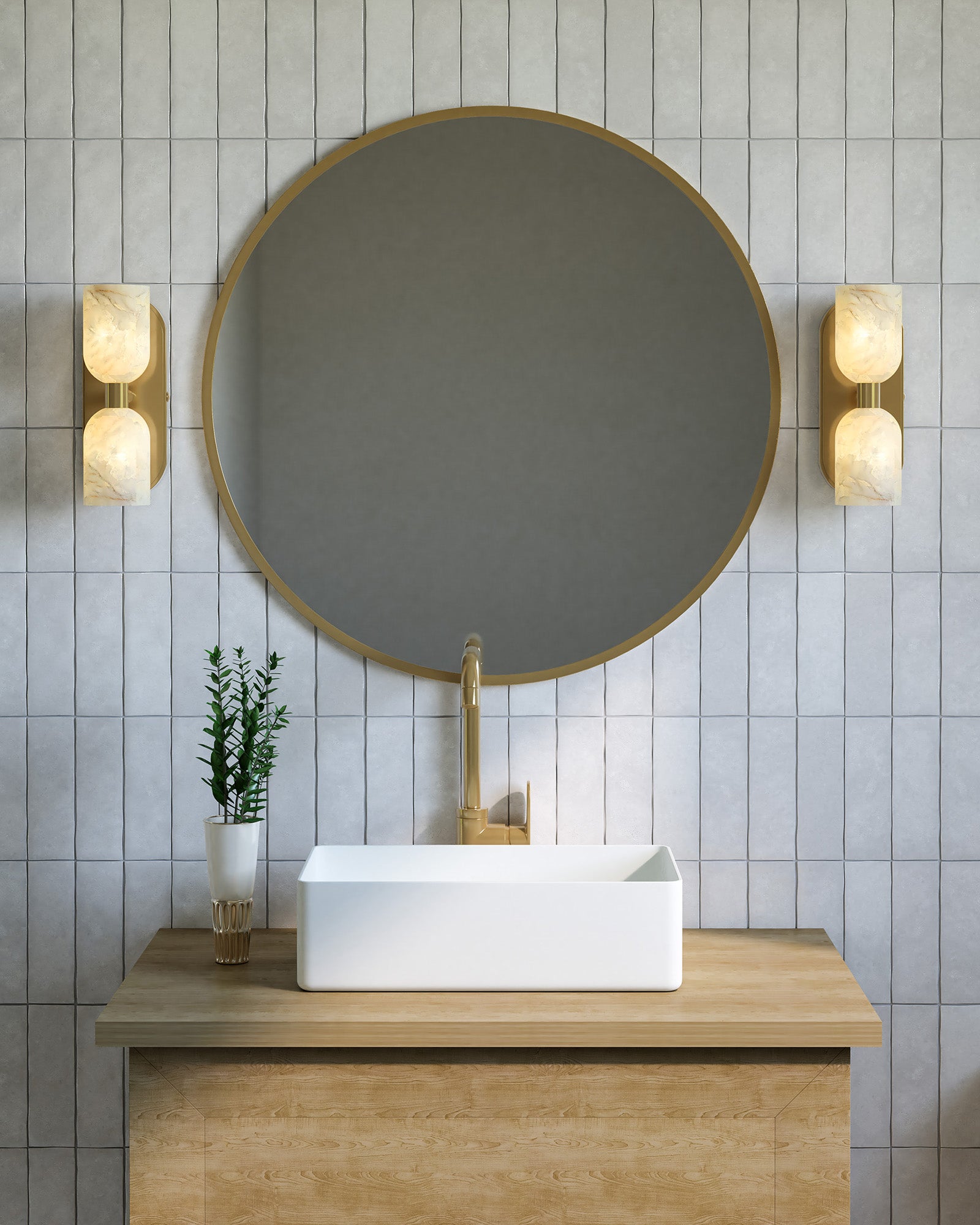 Lucian 11" 2 Lights Wall/Vanity