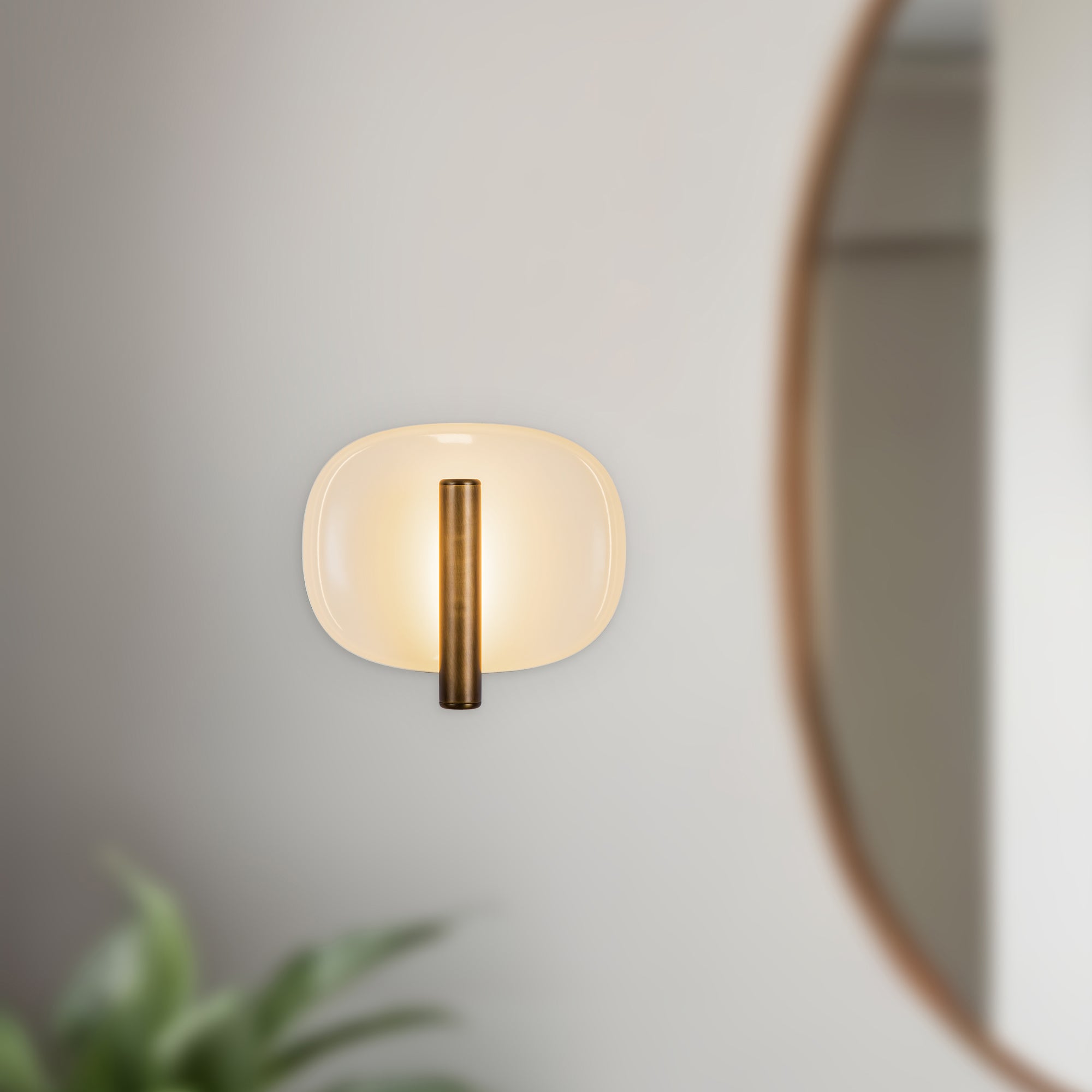 Lustre 9" dimmable LED Wall Sconce