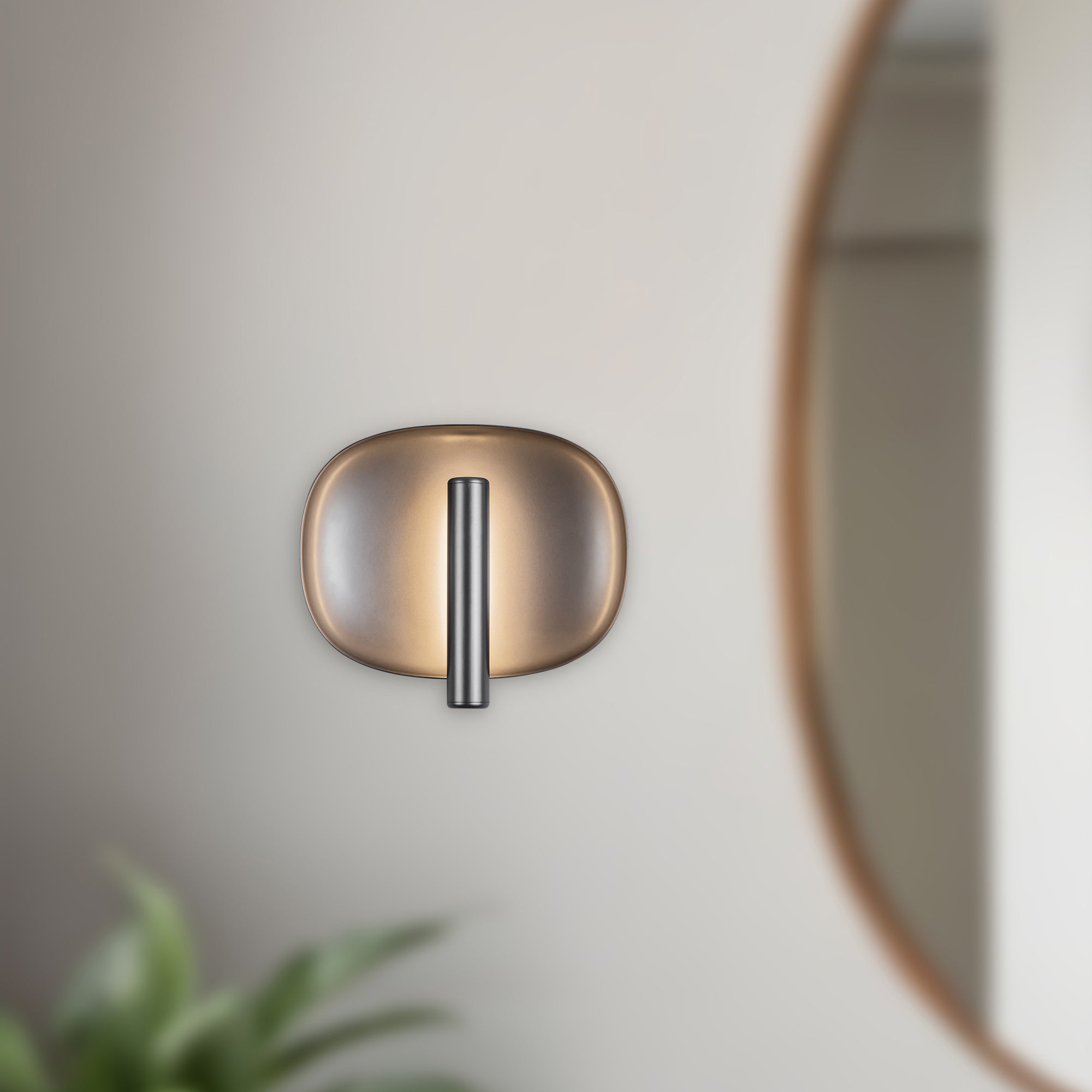 Lustre 9" dimmable LED Wall Sconce