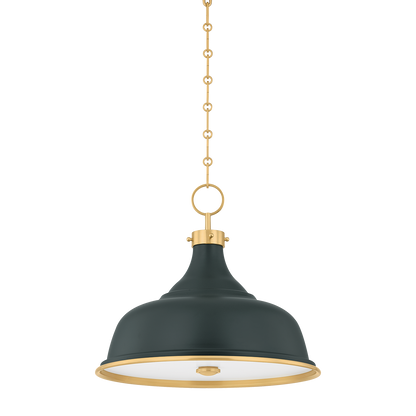 Painted No.1 Pendant