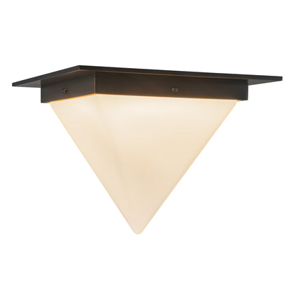 Mineral 11" Black Flush Mount