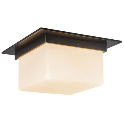 Mineral 11" Black Flush Mount