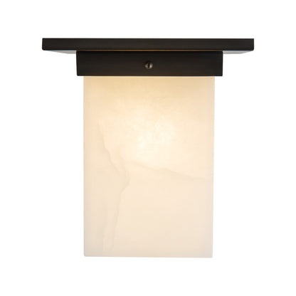Mineral 8" Black Flush Mount