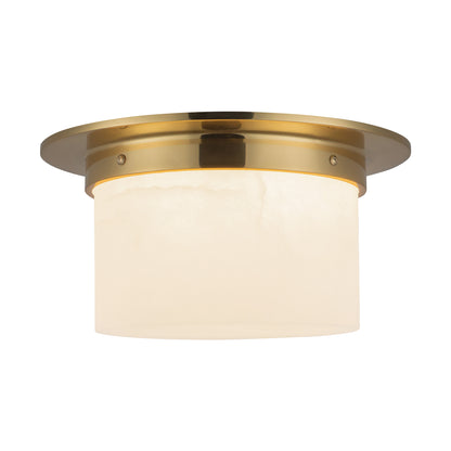 Mineral 11" Brass Flush Mount