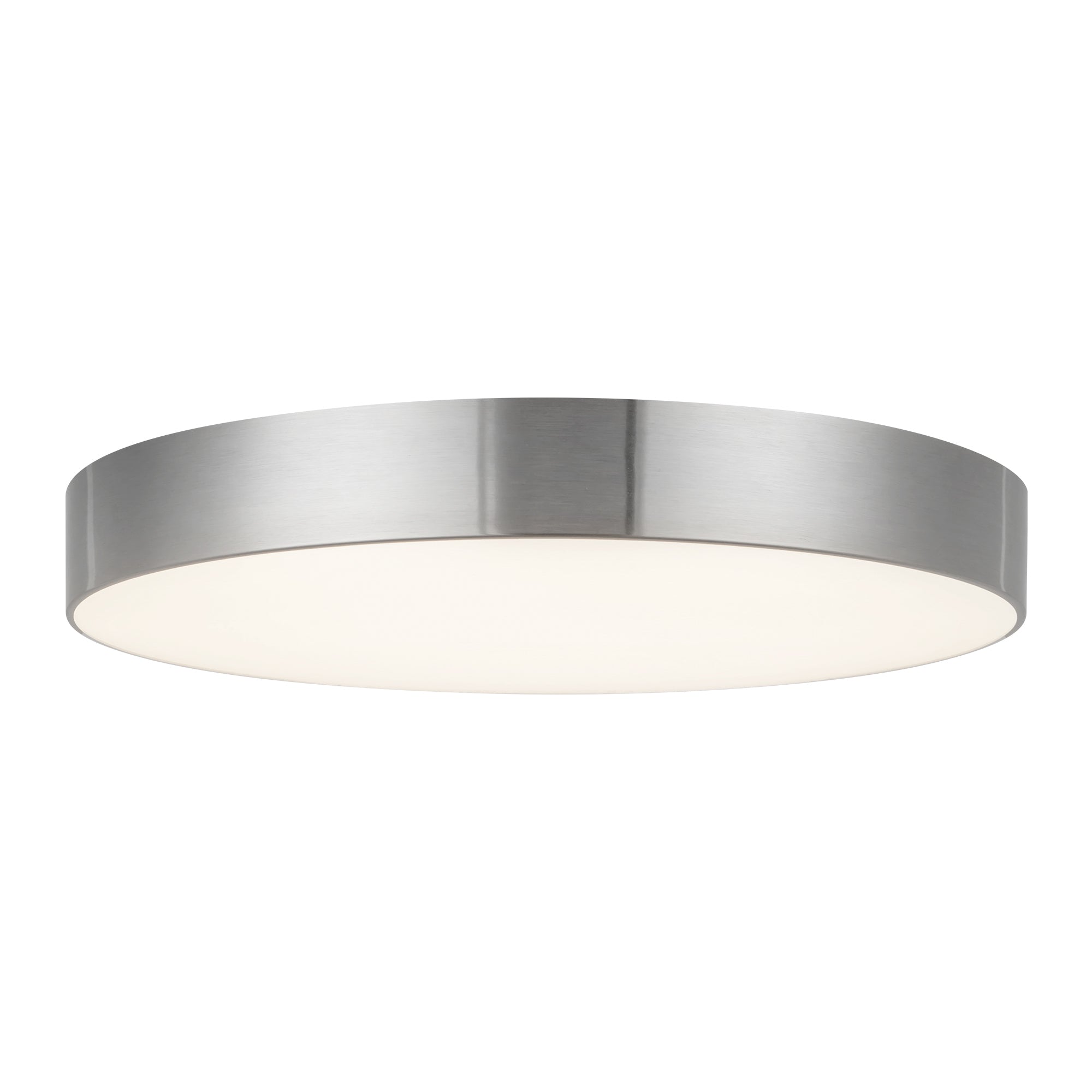 Musa 11" Silver dimmable LED Flush Mount