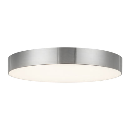 Musa 11" Silver dimmable LED Flush Mount