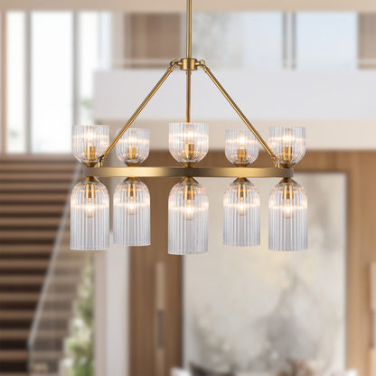 Nelly 26" Socket Chandelier