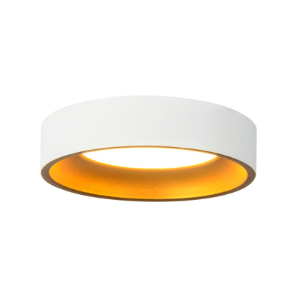 Nix 5" White dimmable LED Flush Mount