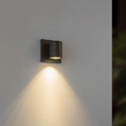 Nordic 4" (2" Dia.) LED Exterior Wall
