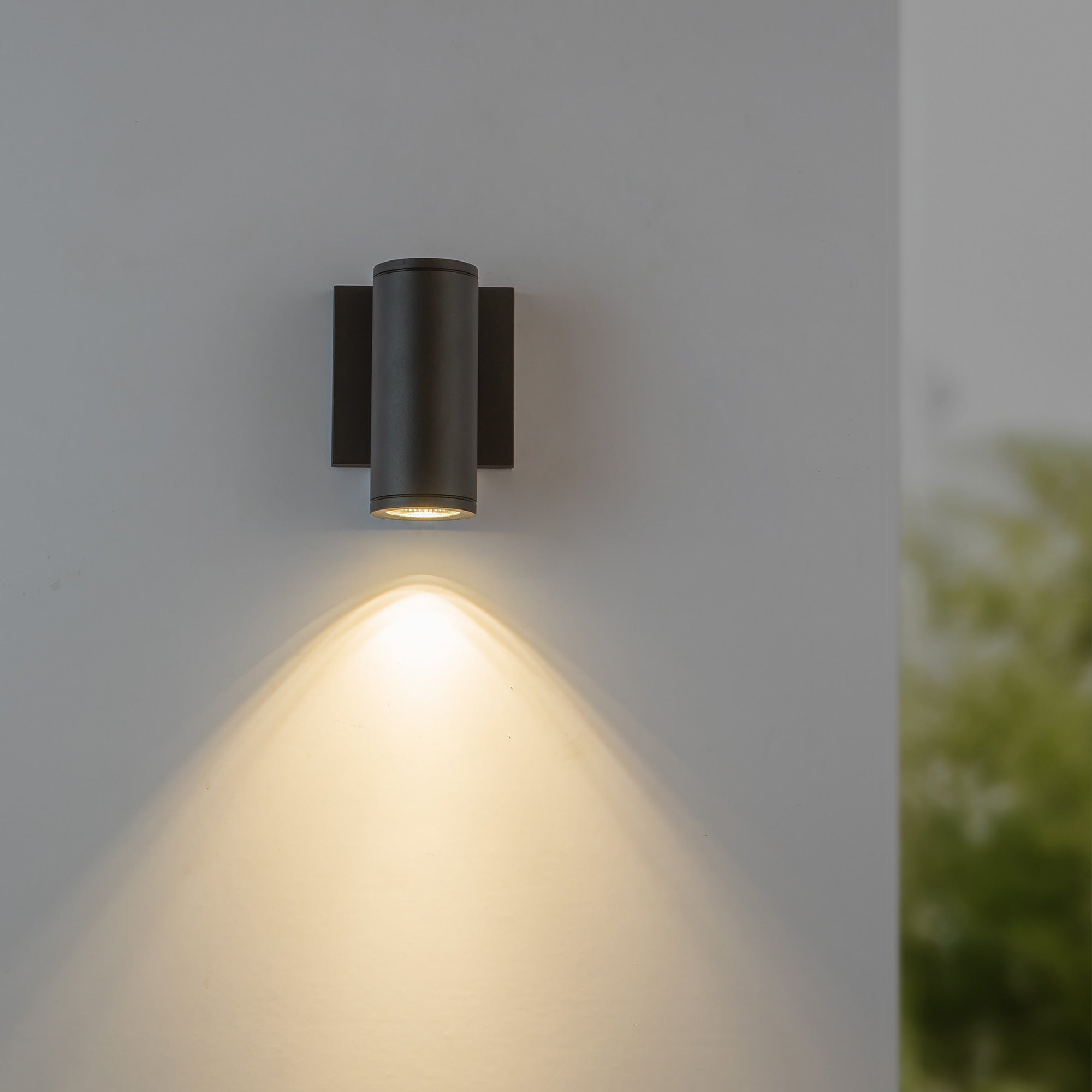 Nordic 6" (2" Dia.) LED Exterior Wall
