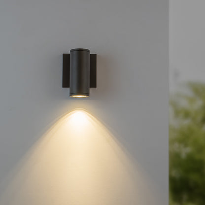Nordic 6" (2" Dia.) LED Exterior Wall