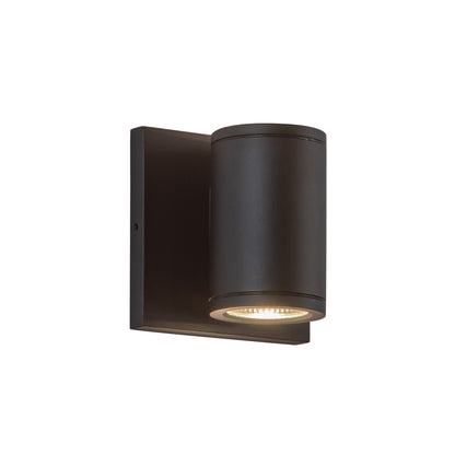 Nordic 4" (2" Dia.) LED Exterior Wall