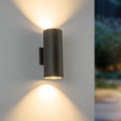 Nordic 12" (5" Dia.) LED Exterior Wall
