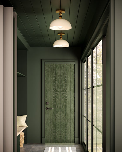 Paisley Semi-Flush Mount