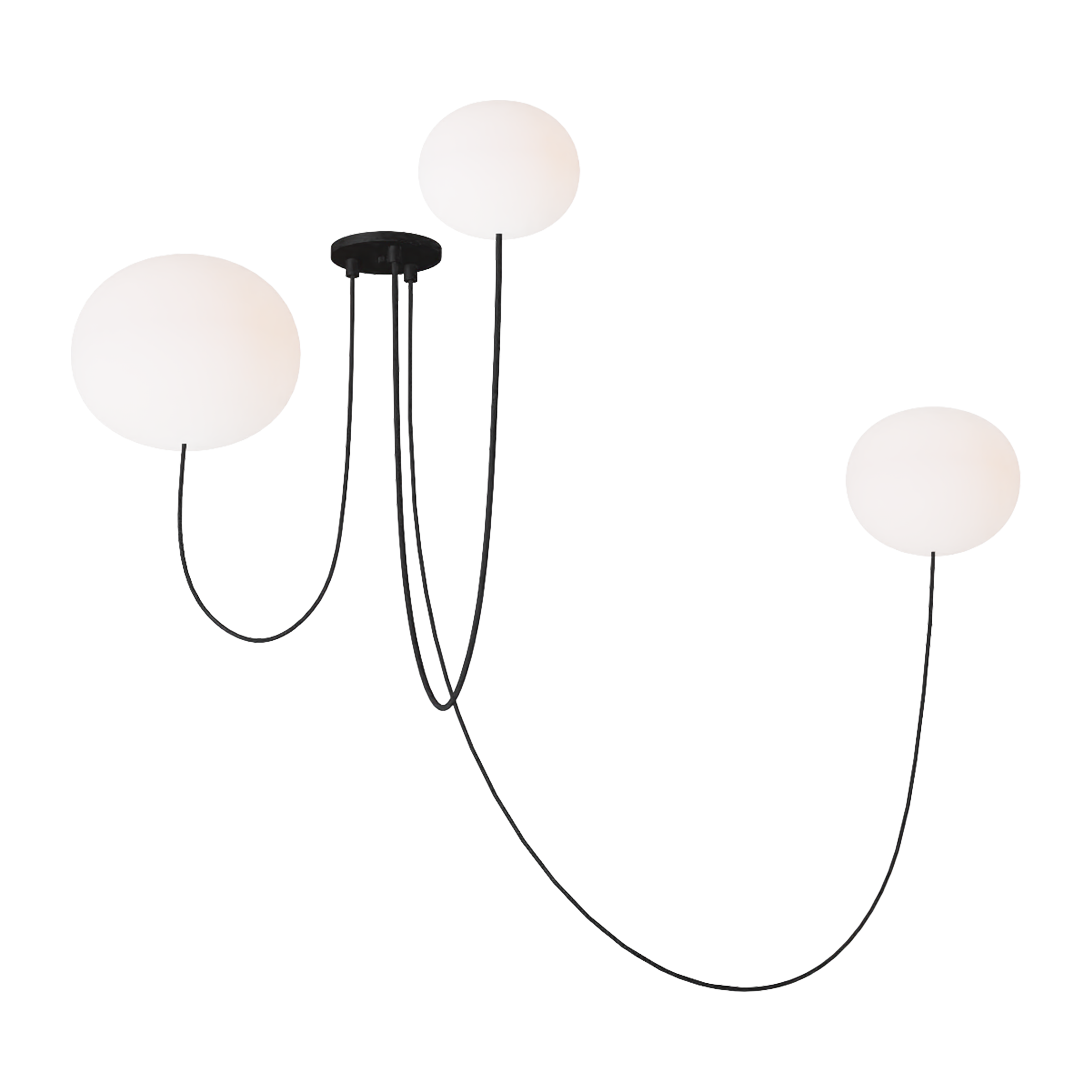 Helium Array 3 Light Chandelier