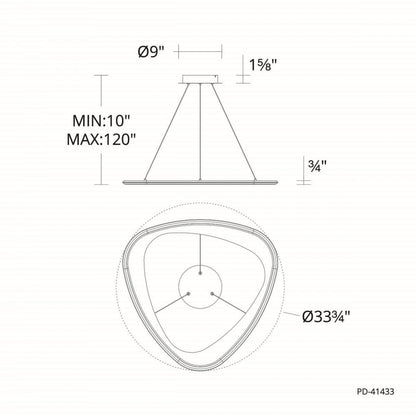 Oyster Pendant Light