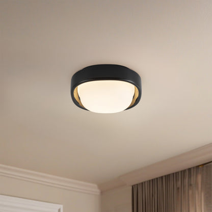Pebble 8" dimmable LED Flush Mount