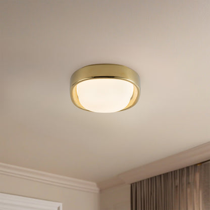 Pebble 8" dimmable LED Flush Mount