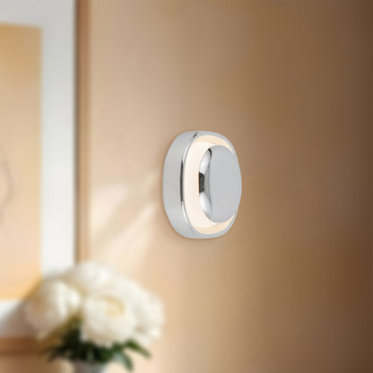 Pebble 8" dimmable LED Wall Sconce
