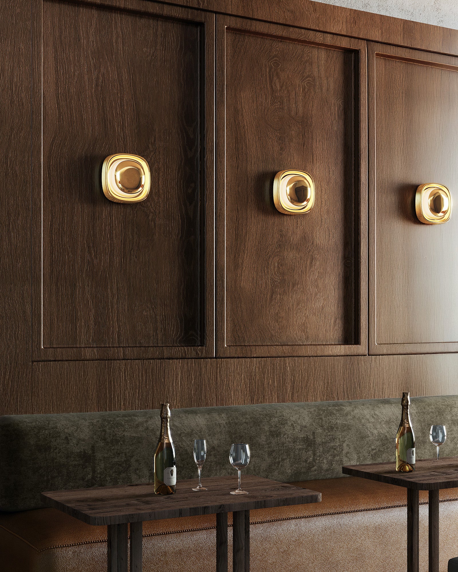 Pebble 8" dimmable LED Wall Sconce