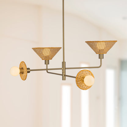 Piper 38" Socket Chandelier